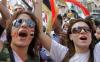 In Syria, the People of Damascus Rally Round Pres. Assad