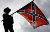 Groups Gather on Memorial Day to Bury and Burn the Confederate Flag 
